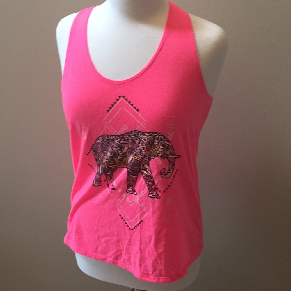 Pink tank